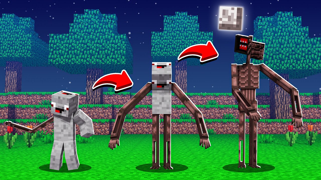 ICH WERDE LANGSAM ZU SIREN HEAD in Minecraft !
