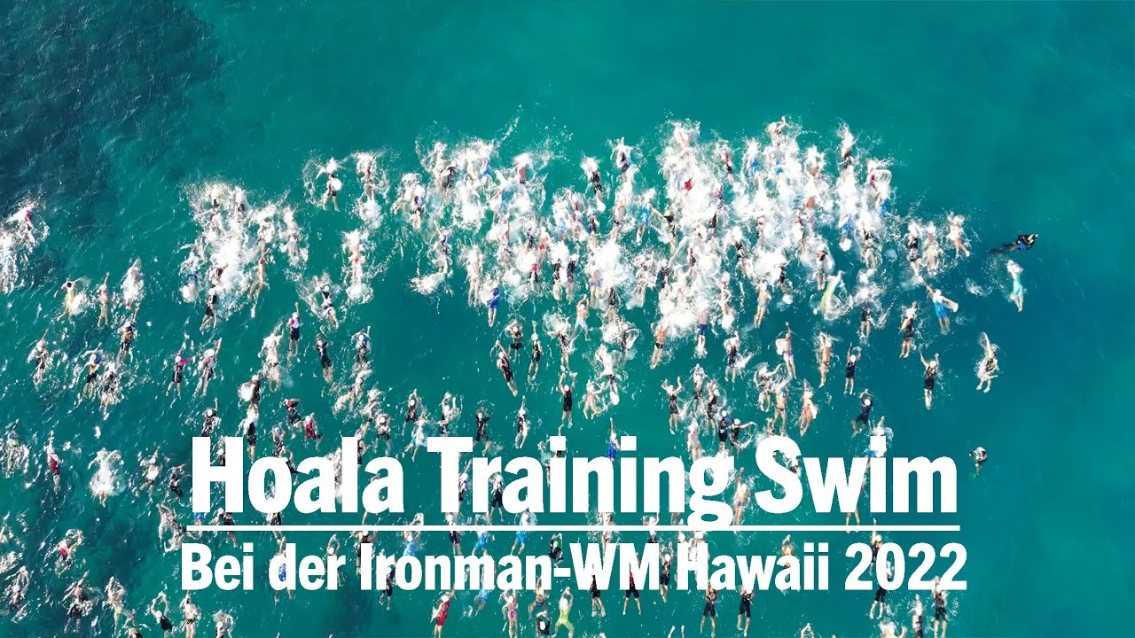 Hoala Training Swim beim Ironman Hawaii 2022