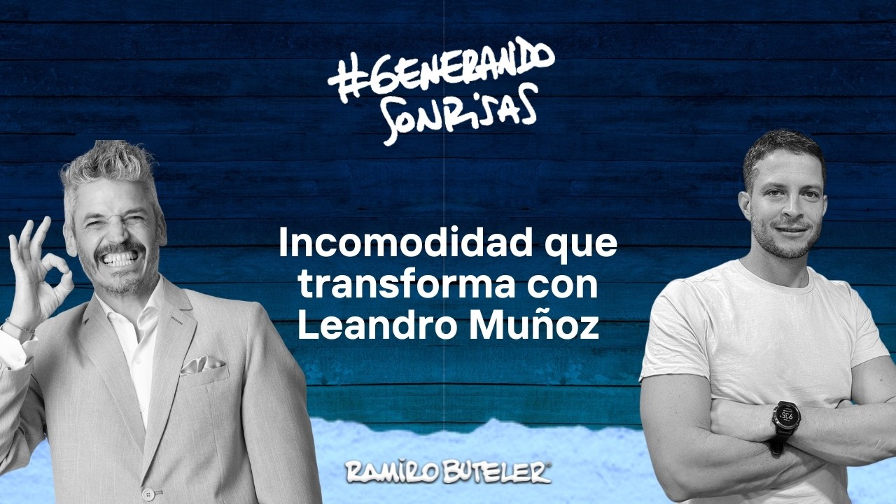 Podcast 286 - Incomodidad que transforma con Leandro Mu&ntilde;oz