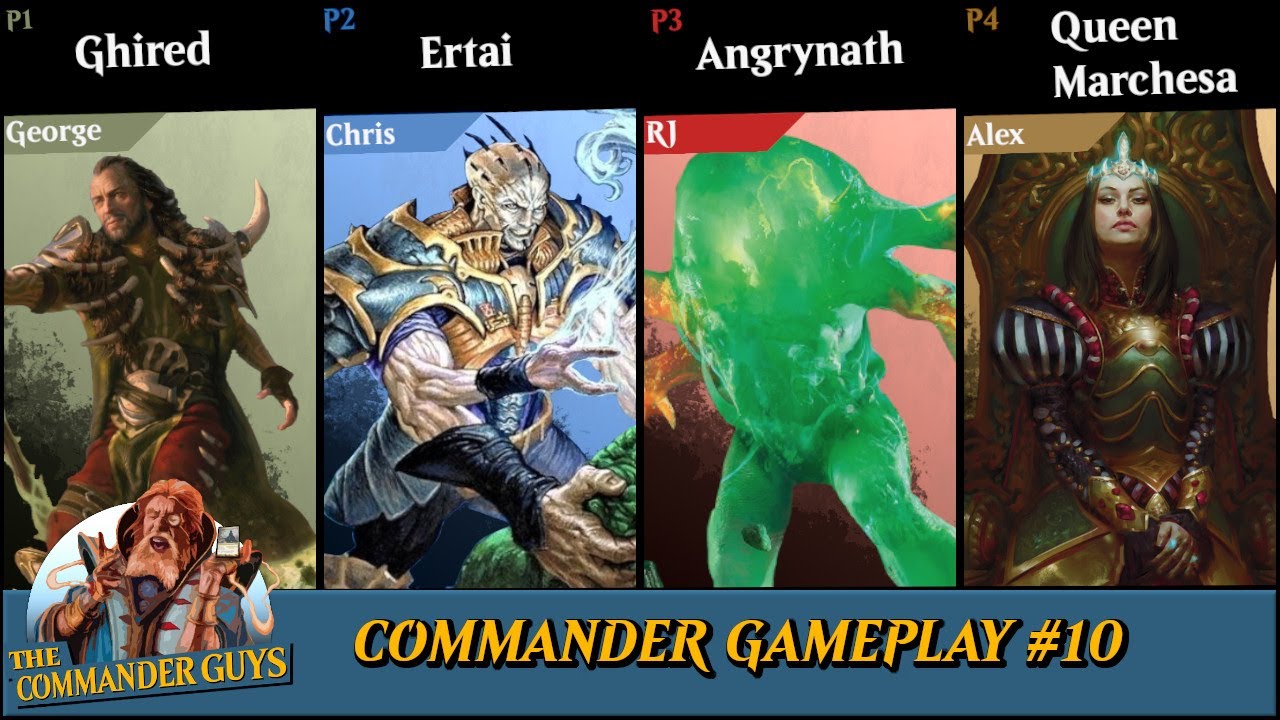 Commander Adventures #10 - Ghired v. Ertai, the Corrupted v. Omnath, Locus of Rage v. Queen Marchesa