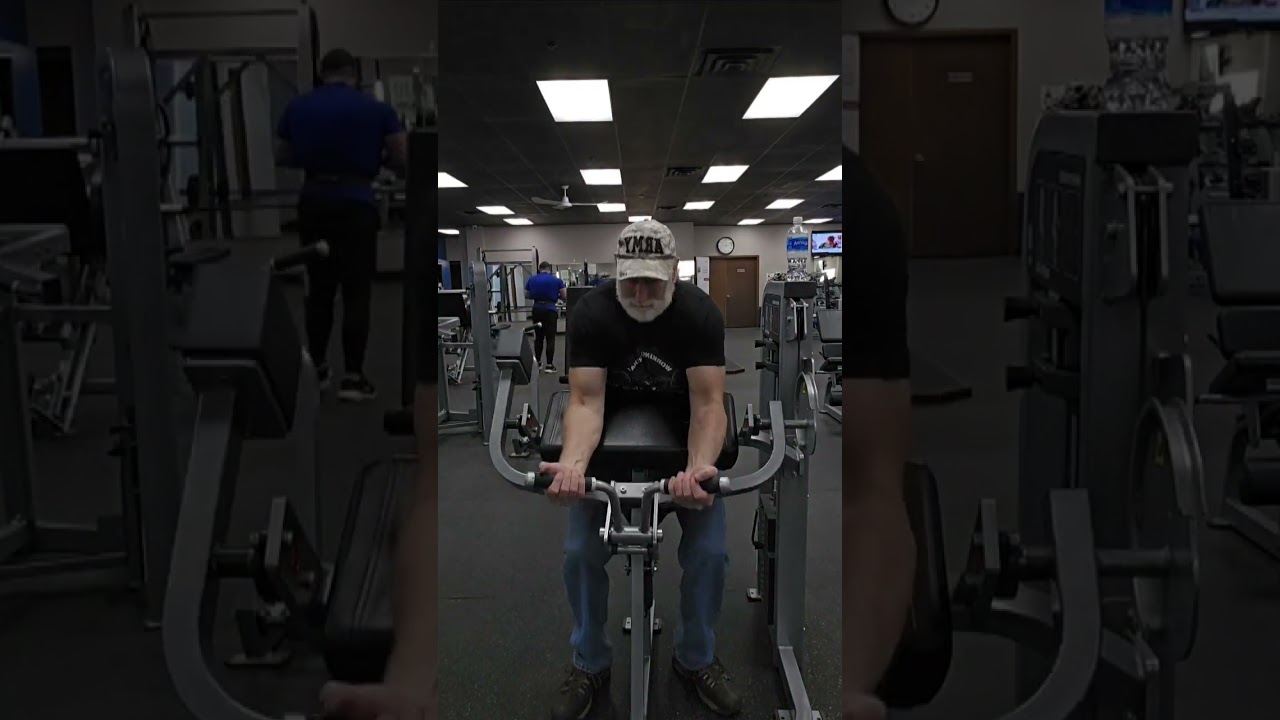 Arms day,  Crazy old man 