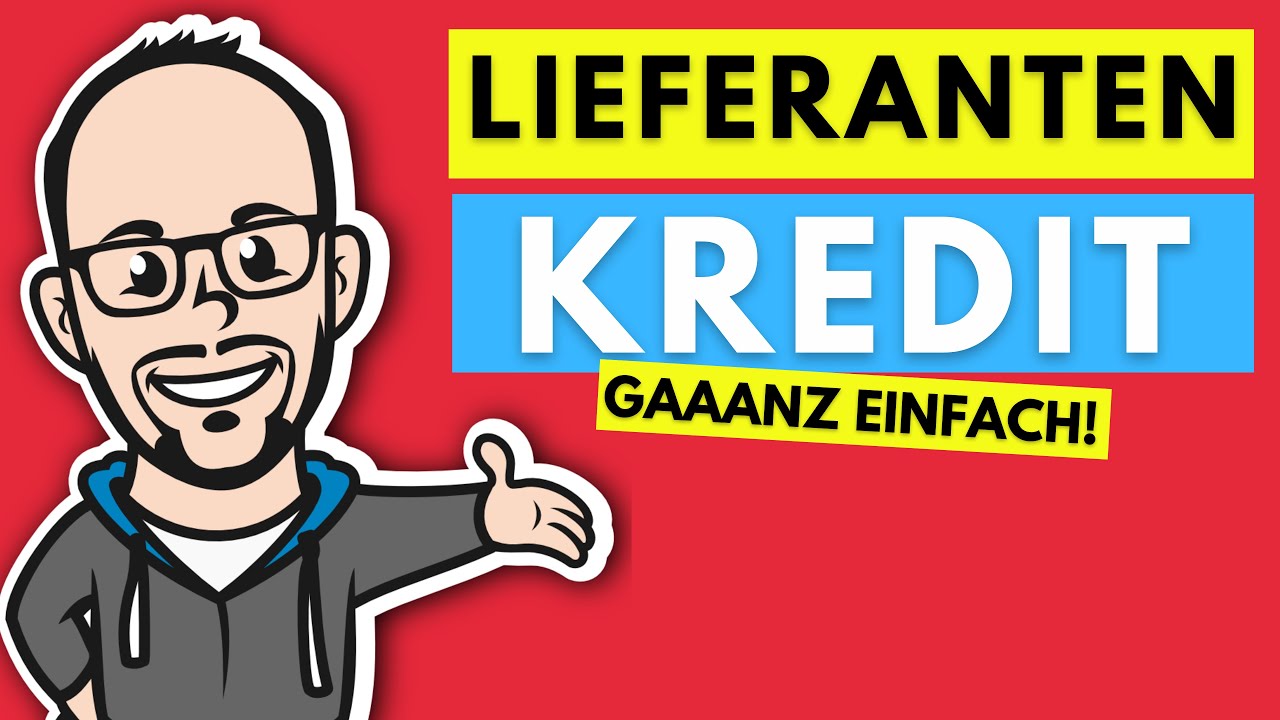 Lieferantenkredit gaaanz einfach! - Kontokorrentkredit, Jahreszinssatz und Skonto berechnen