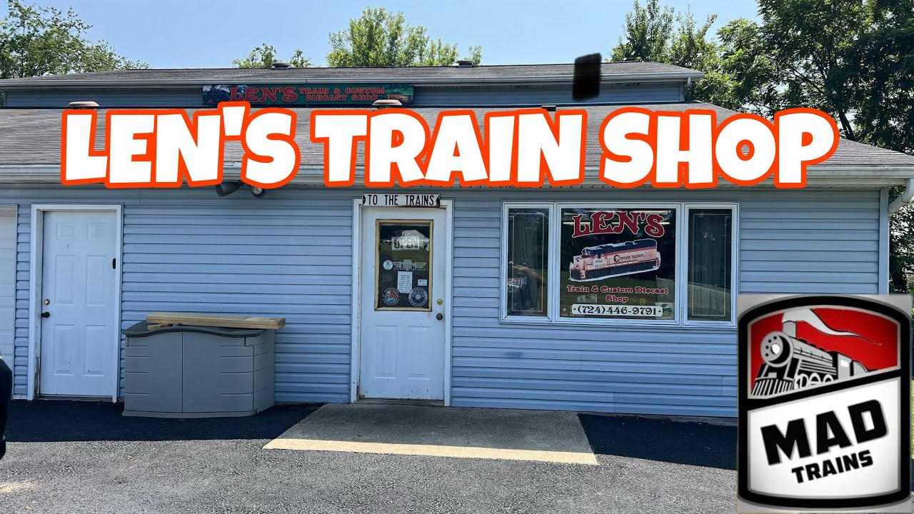 Экскурсия по магазину поездов — Len’s Trains and Diecast