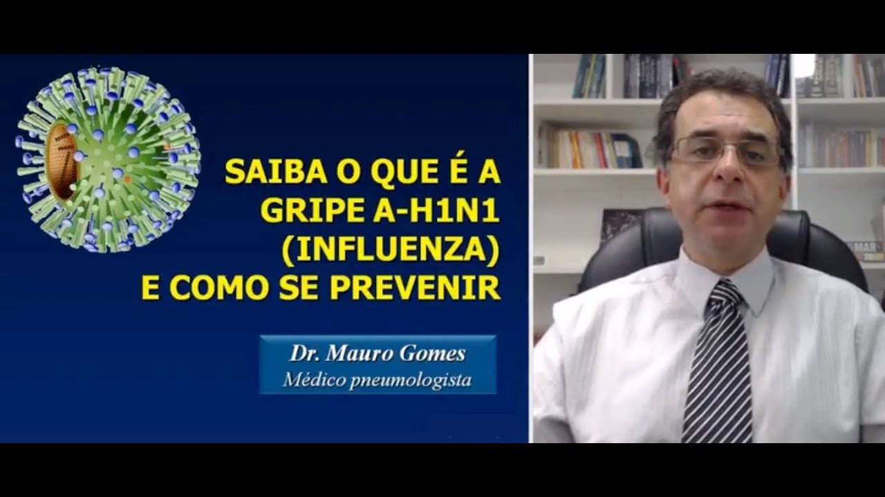 SAIBA O QUE É A GRIPE A-H1N1 (INFLUENZA) E COMO SE PREVENIR