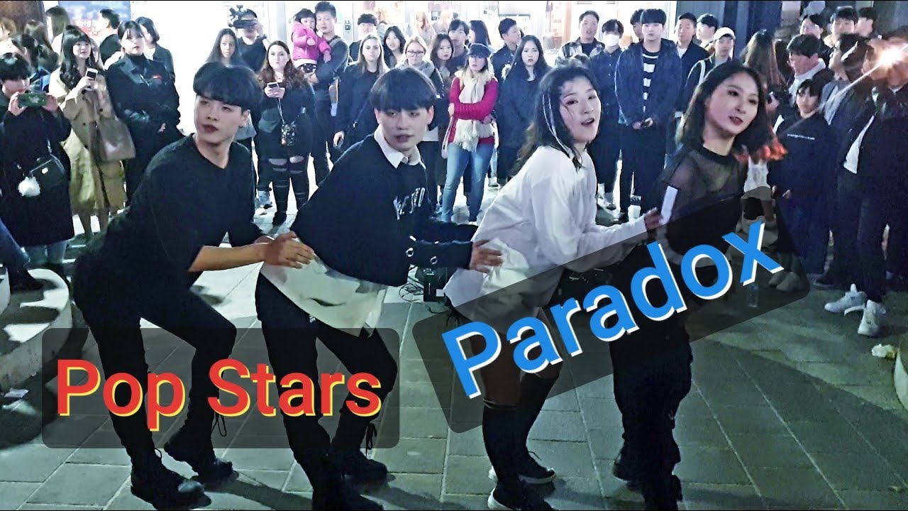 《(G)I_DLE_#PopStars》☆20190413#Paradox(패러독스) 홍대버스킹 20190413_202243 #SnowHorse