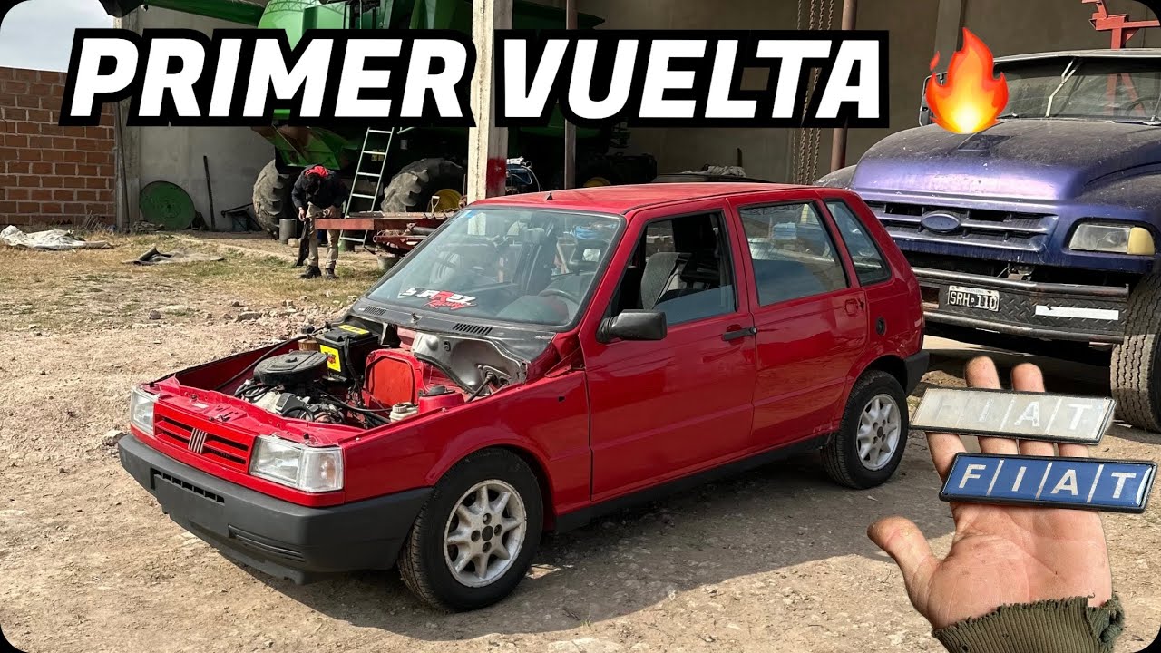 PROBANDO el FIAT después de AÑOS SIN ANDAR, LLEGUÉ A CASA? 🤔