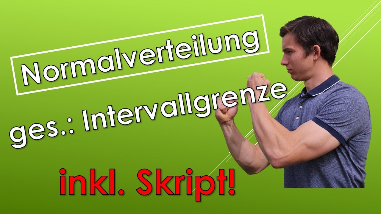 Normalverteilung - Intervallgrenze gesucht (Umkehraufgabe)