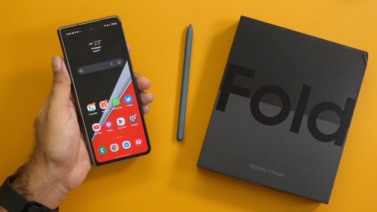 Распаковка и обзор Samsung Galaxy Z Fold 4 | Флагман Pro