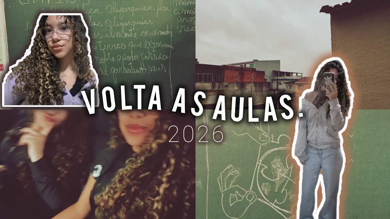 volta às aulas.