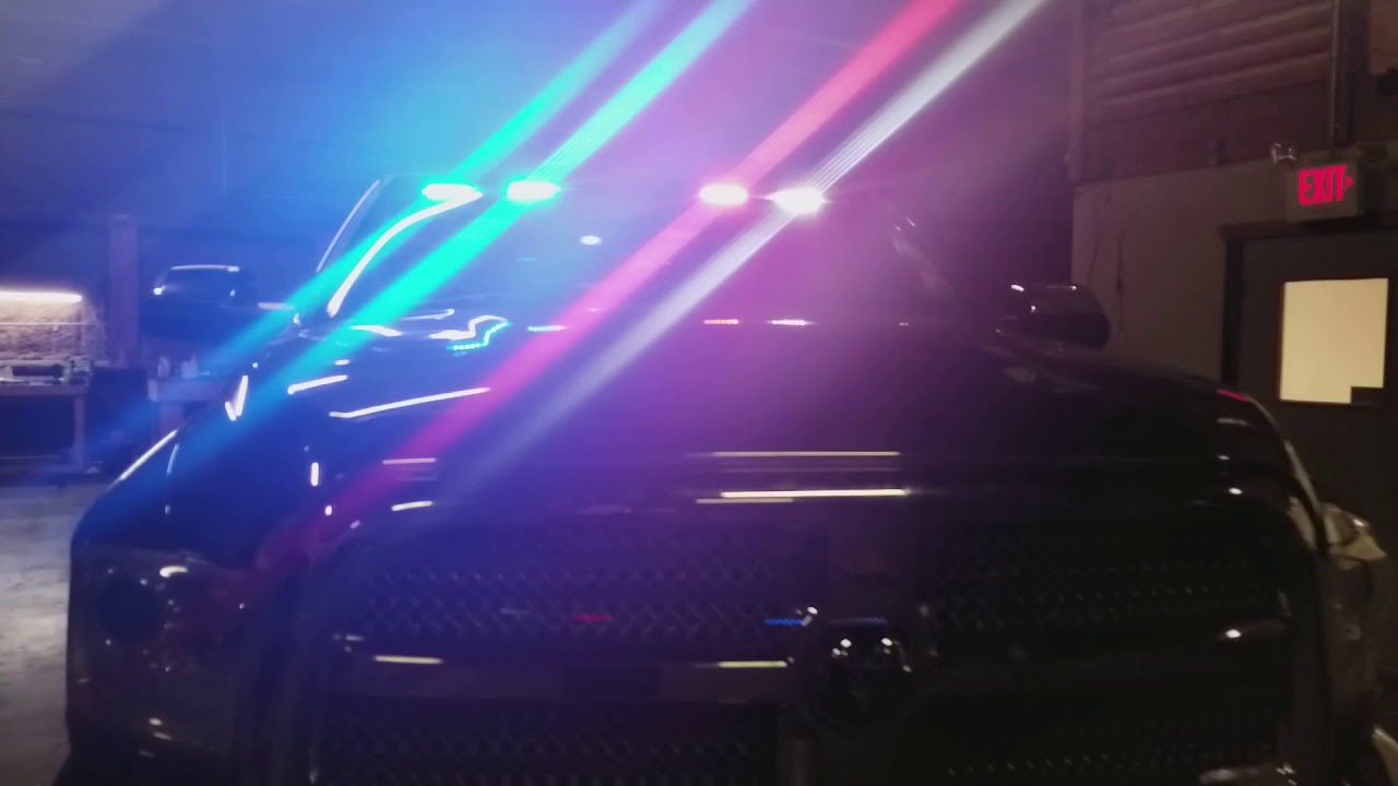 Ram 2500 Feniex Police Lights by EFS Houston Emergency Fleet Service