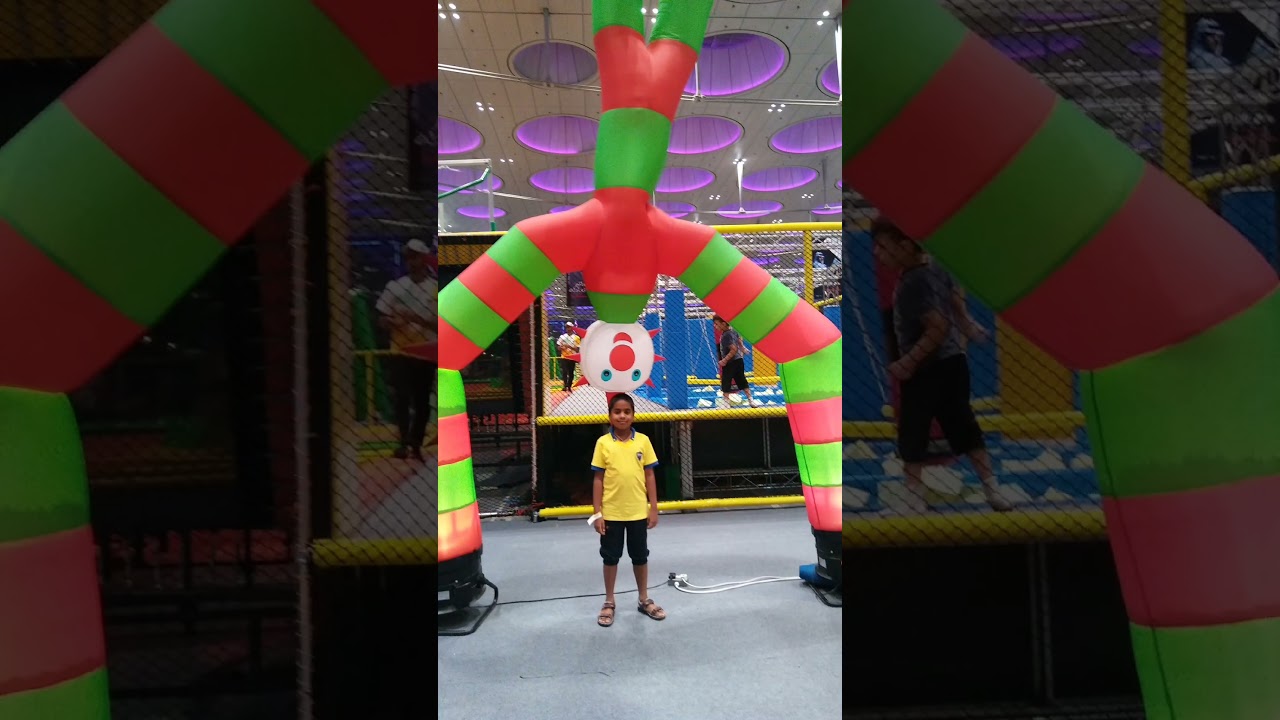 Old memories in Qatar | Inflatable tube man 
