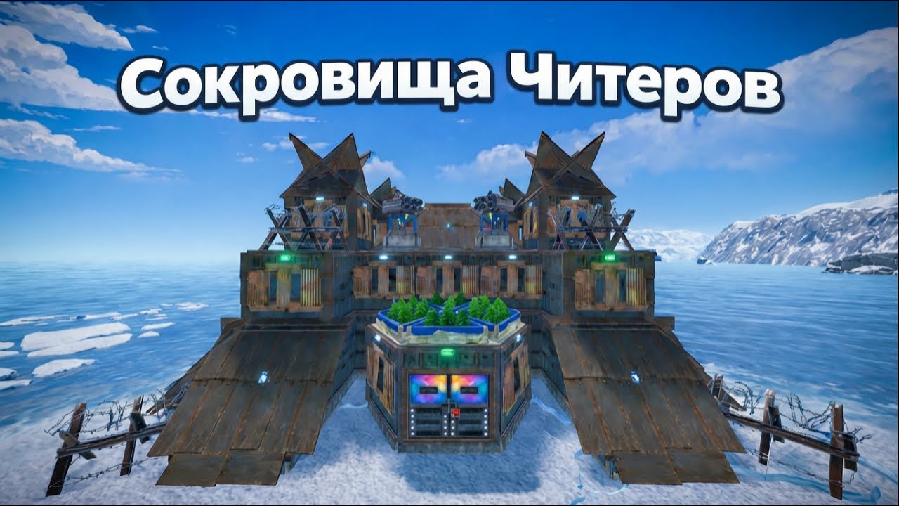 СОКРОВИЩА ЧИТЕРОВ! Нас РЕЙДИЛИ 3 РАЗА в  РАСТ / RUST