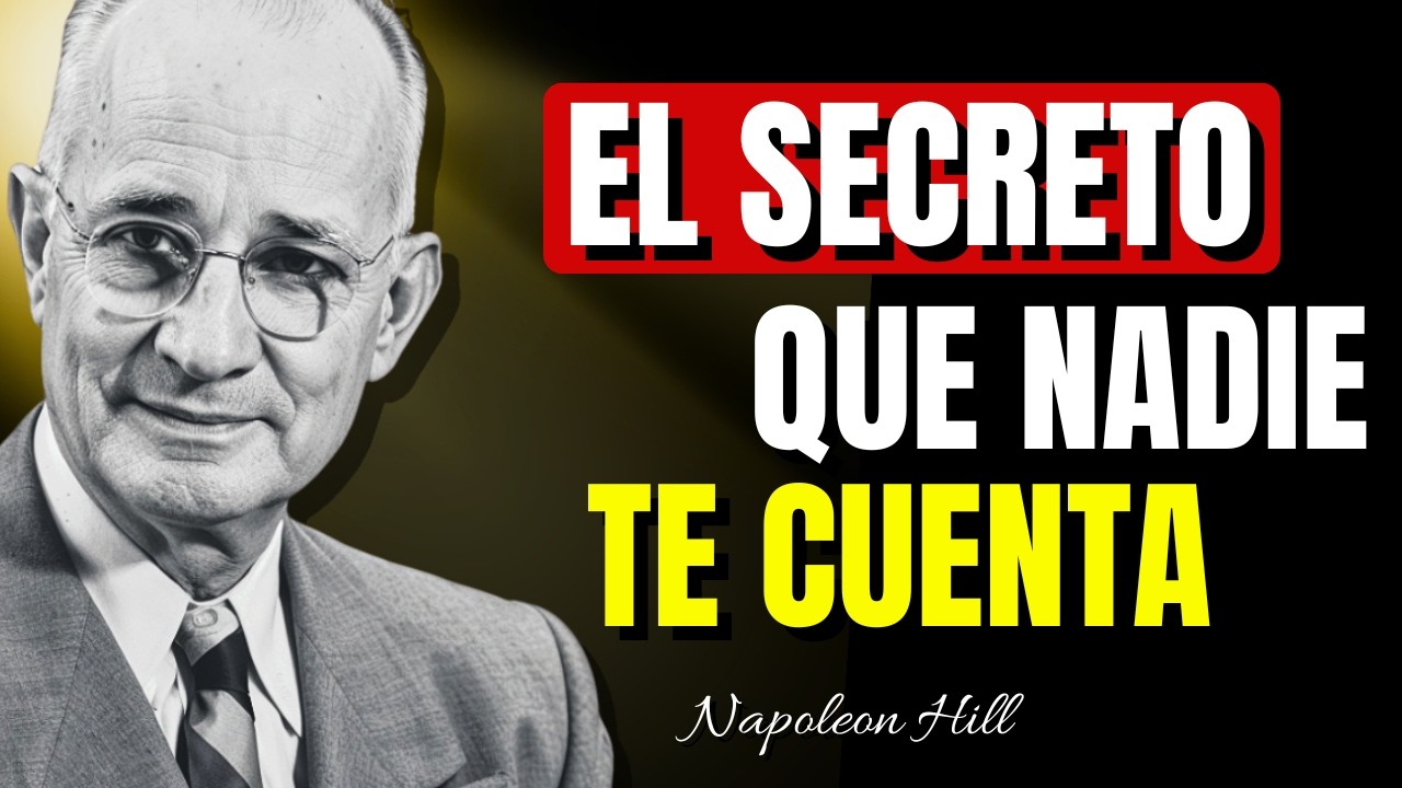 🔴SI QUIERES SER RICO, PRIMERO DEBES DOMINAR ESTO | Napoleon Hill