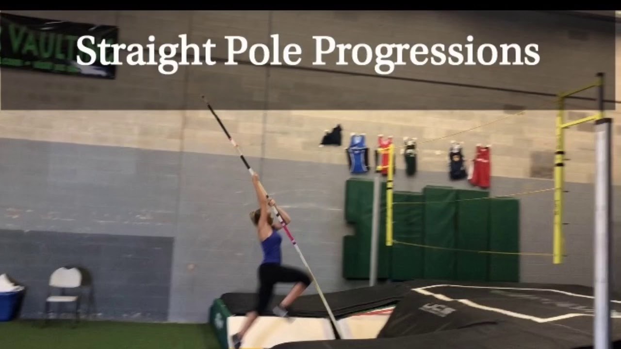 Pole Vault : Straight pole drill progressions