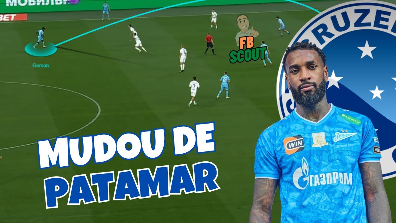 CHEGOU O REFOR&Ccedil;O QUE MUDA O PATAMAR DO CRUZEIRO! Conhe&ccedil;a Gerson, meio-campista de 28 anos