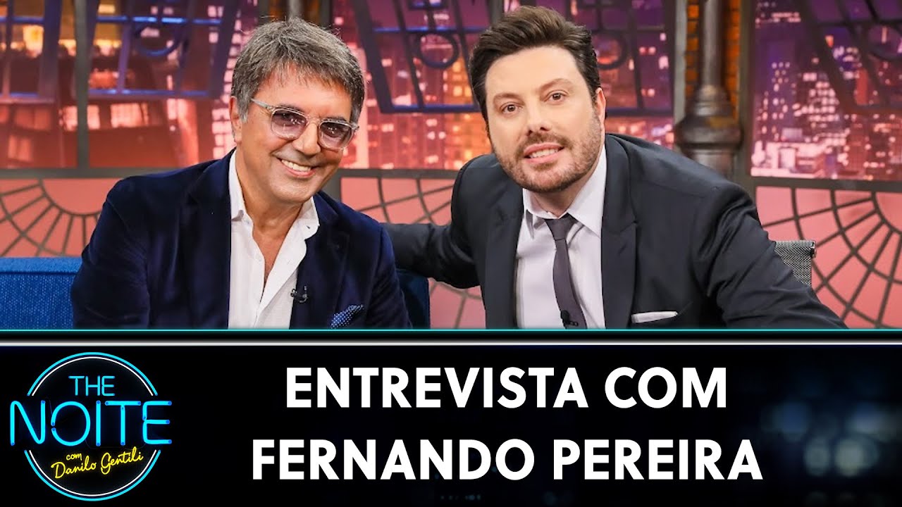 Entrevista com o cantor e imitador de vozes Fernando Pereira | The Noite (25/07/22)