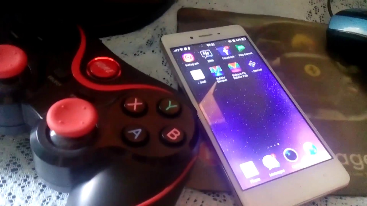 How to connect terios gamepad to pc use android