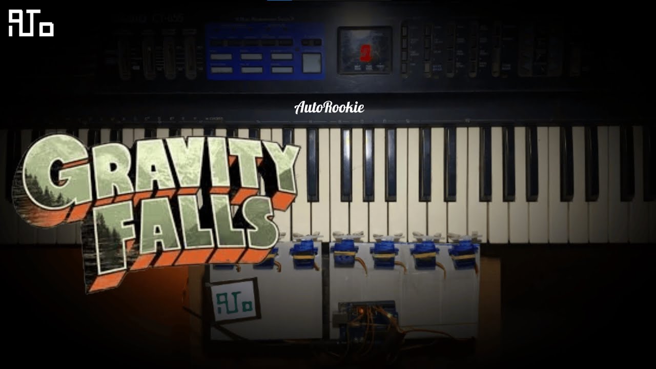 Gravity Falls OST Piano Cover 🎹 | Arduino Music Robot 🤖