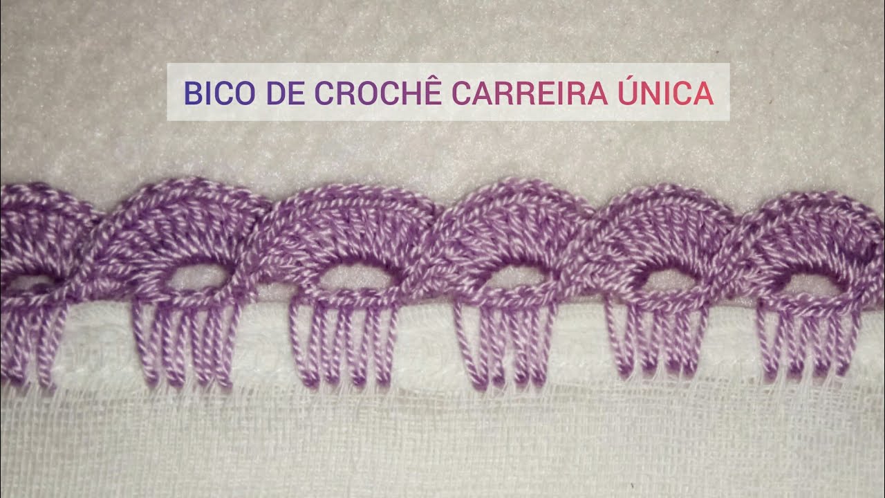 BARRADO BICO DE CROCHÊ EM FRALDA #22