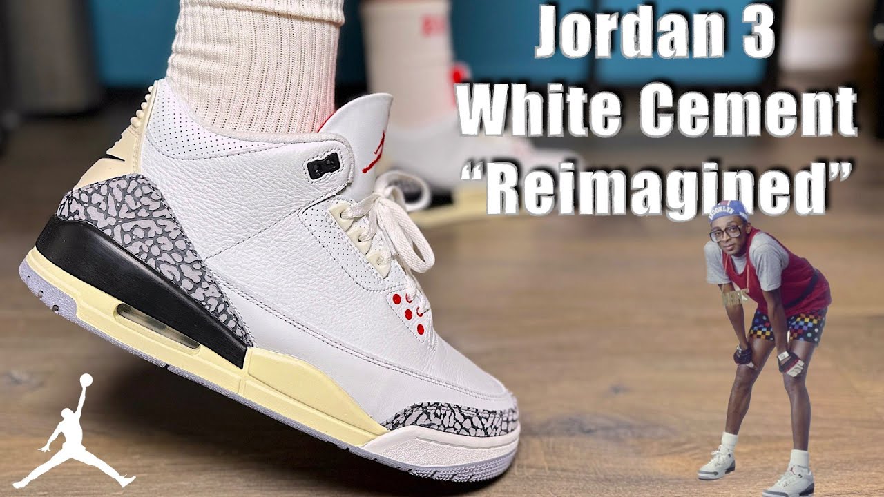 These are incredible!! - Jordan 3 White Cement Reimagined