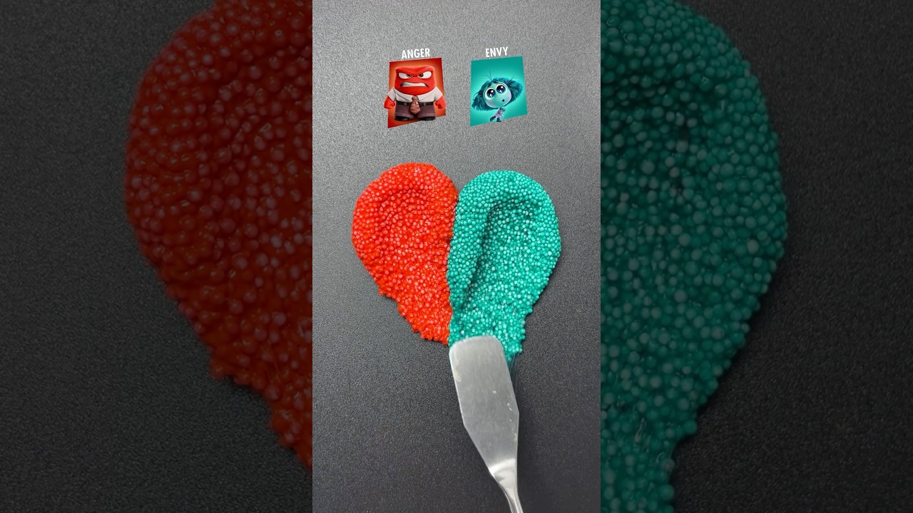 Unbelievable satisfy color mixing, why is Nostalgia #satisfying #colormixing #sharkzhan