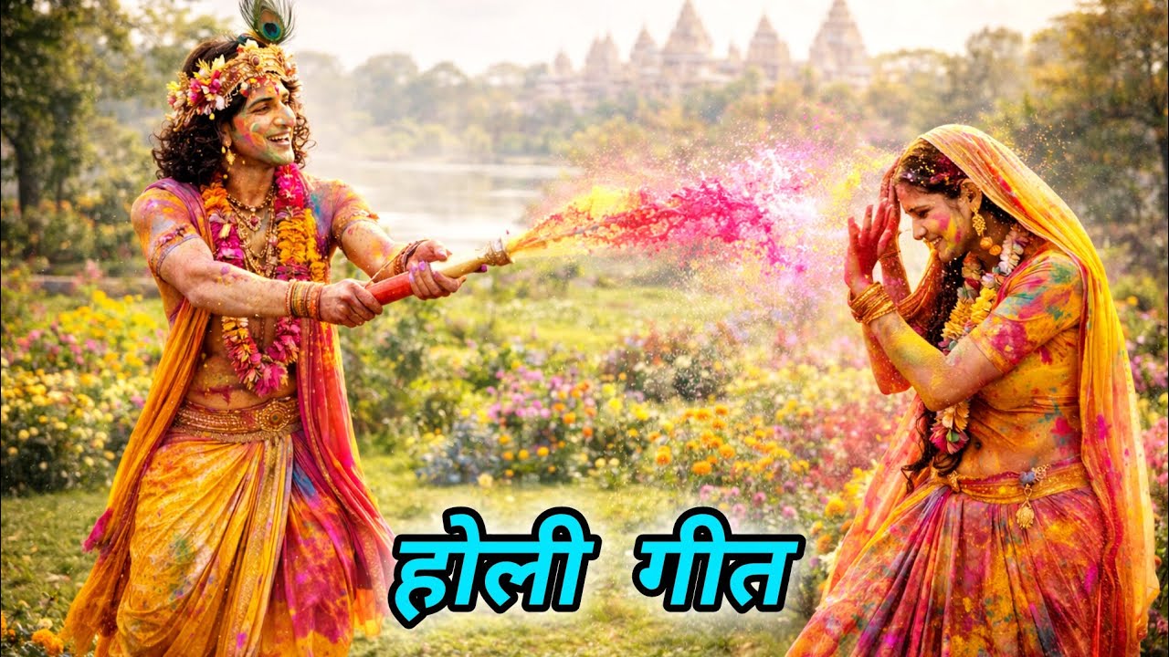 कृष्ण होली गीत नया धमाका भजन🌹 कीर्तन में गाया बहुत ही मजेदार श्याम भजन आप भी जरूर सुने @Meghakirtan 
