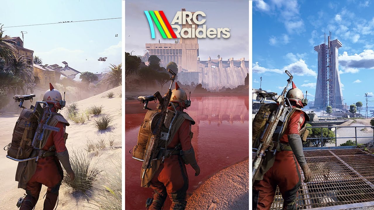 Arc Raiders - All Maps Showcase in Playtest (4K No Hud)