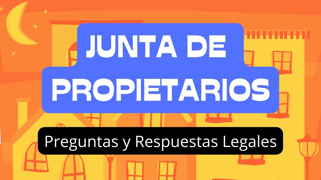 Junta de Propietarios consultas legales con el Dr Marco Gastelo