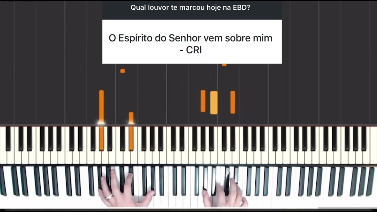 O Espírito do Senhor vem sobre mim | ICM CIAs @samantarmramos