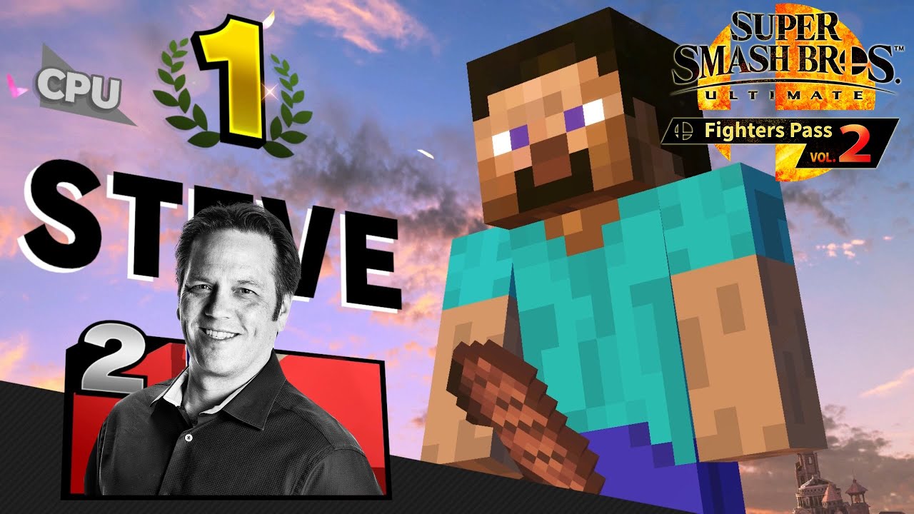 Phil Spencer REACTS To Steves MEAT In Smash Ultimate