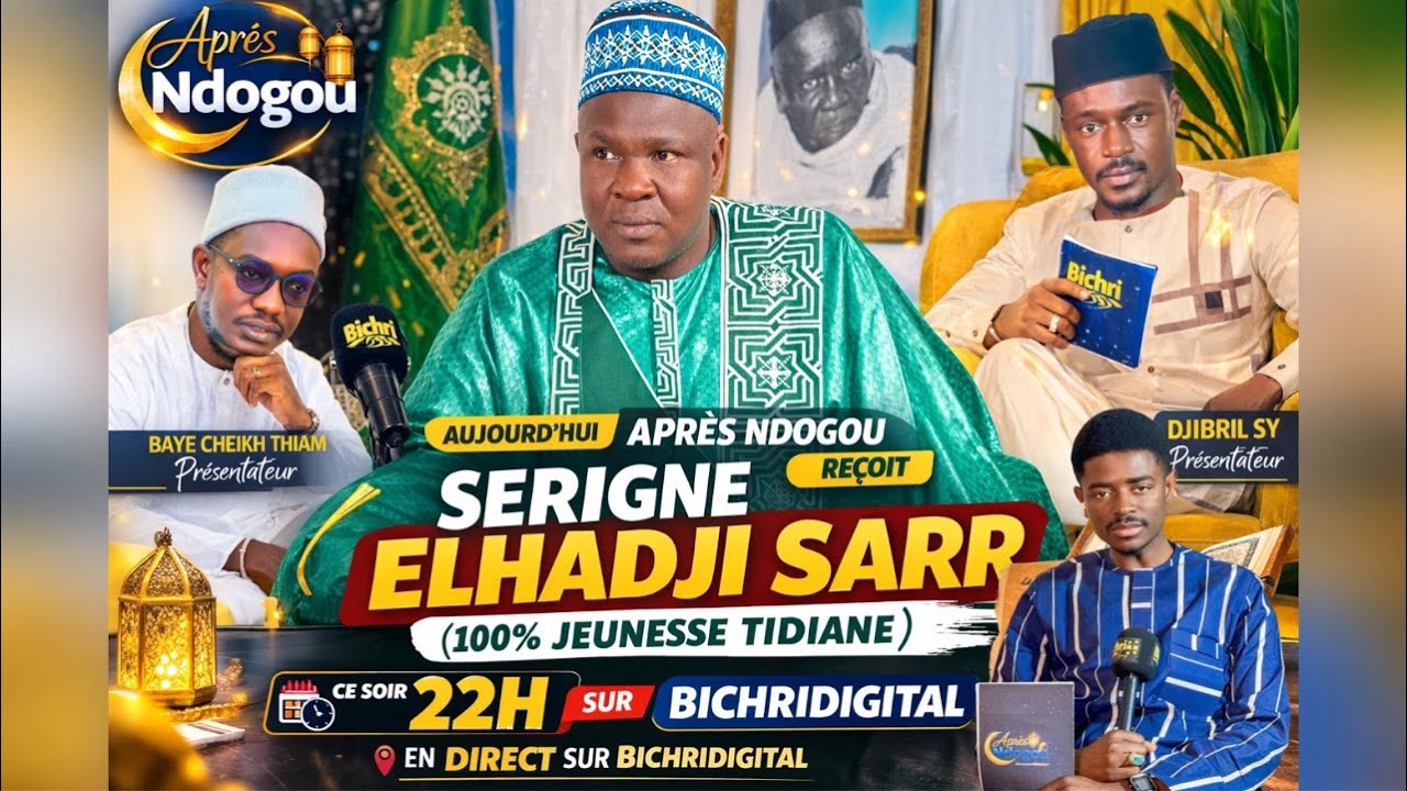 🛑SUIVEZ EN DIRECT VOTRE EMISSION APRES NDOGOU AVEC BAYE DAME THIOUNE ET SA TEAM