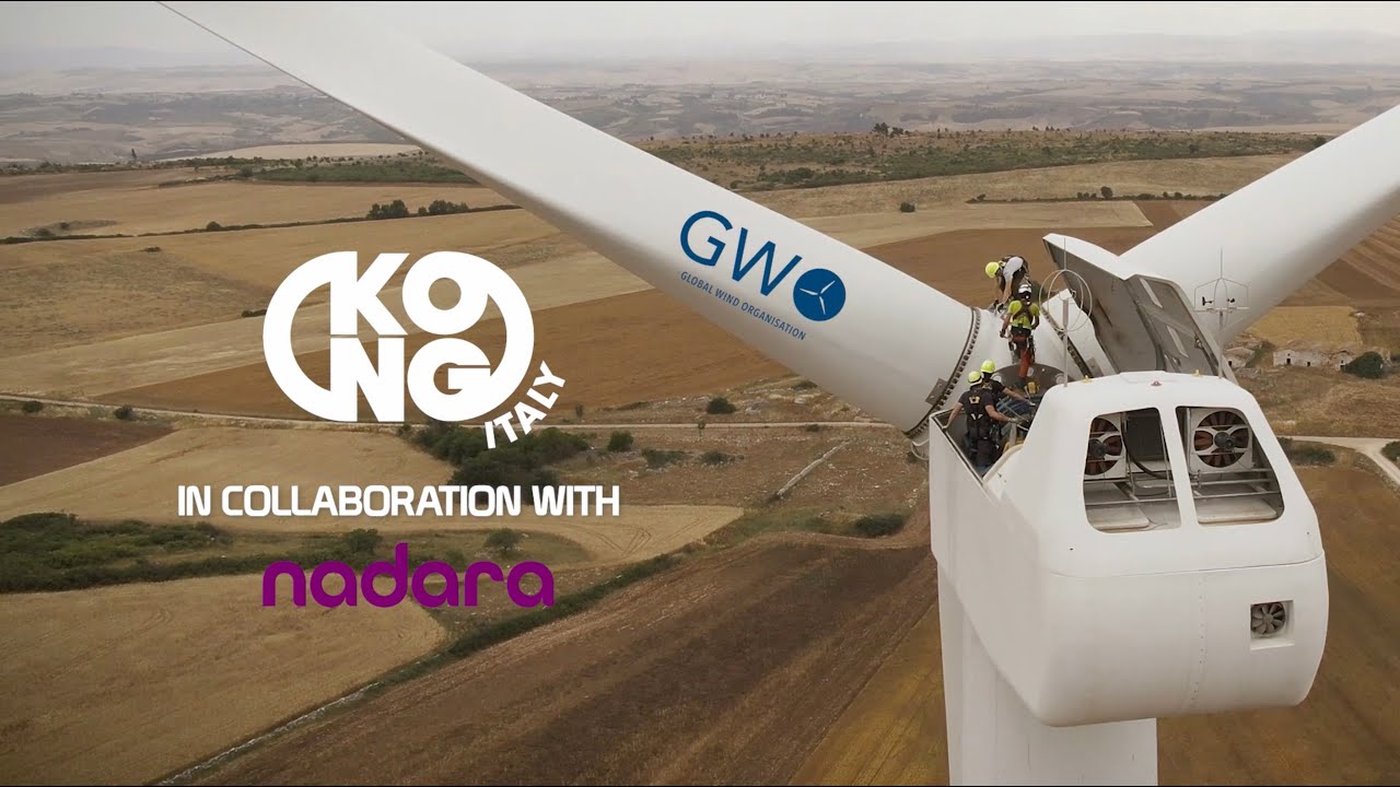 Kong GWO training on a Wind Turbine in collaboration with Nadara