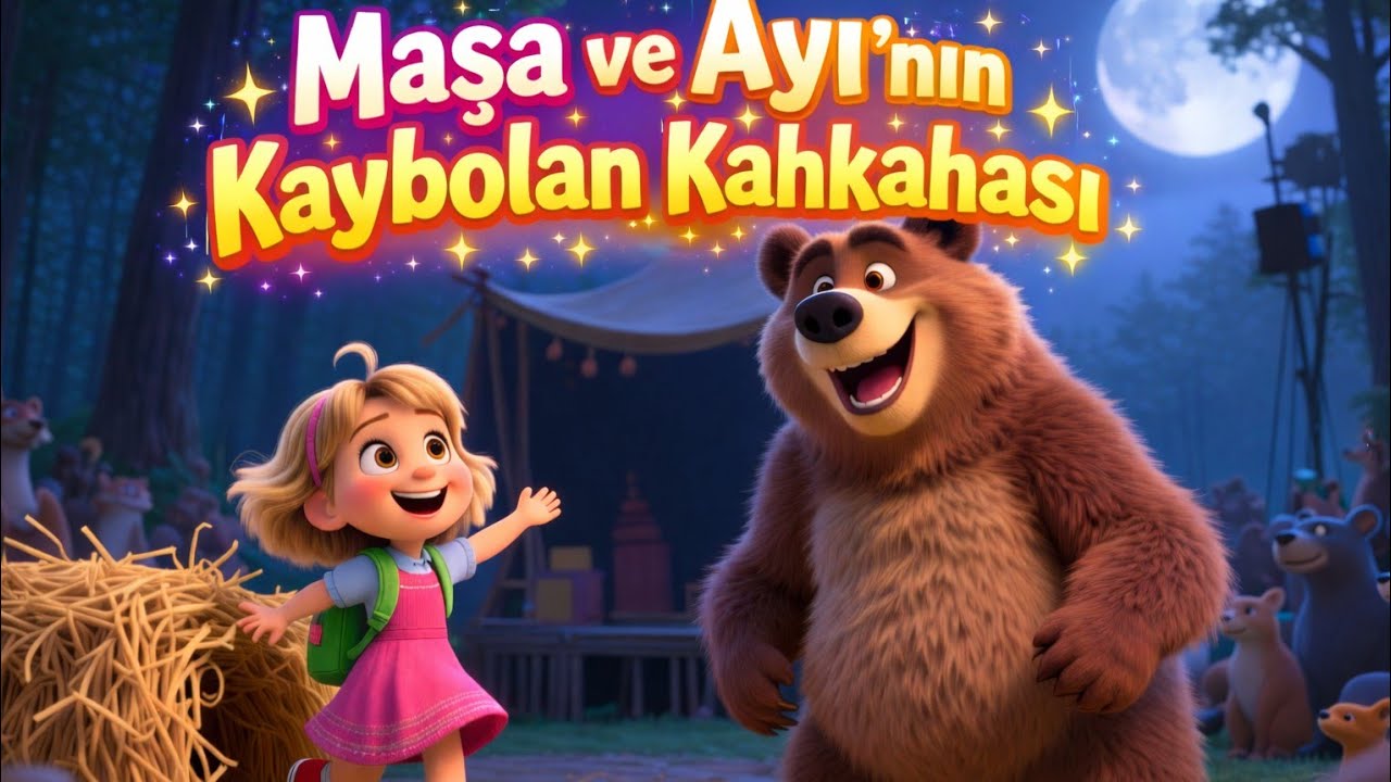 Maşa Ve Ayının Kaybolan Kahkahası