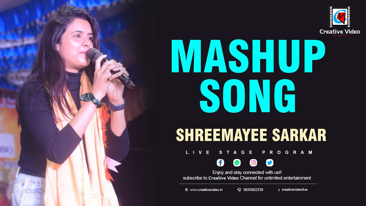 Hindi Bangla mashup I Mashup Song I Dance Song I Shreemayee Sarkar Live On Stage