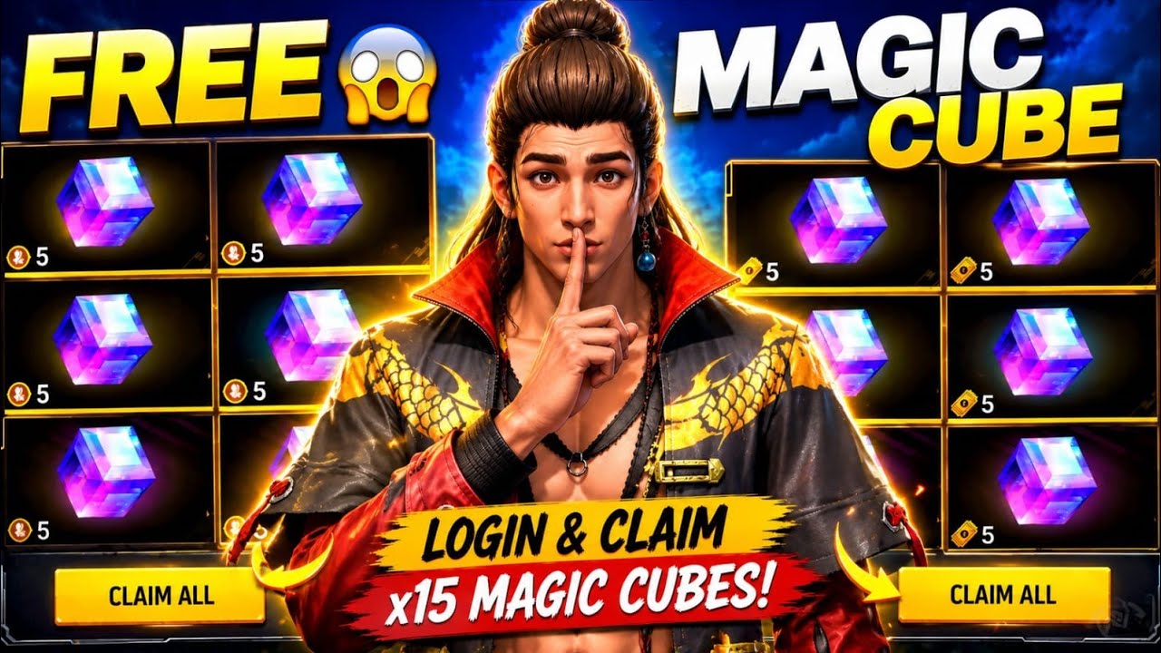 9th Anniversary Unlimited Magic Cube Glitch ☠️😱|| How To Get Free Magic Cube in Free Fire New Trick