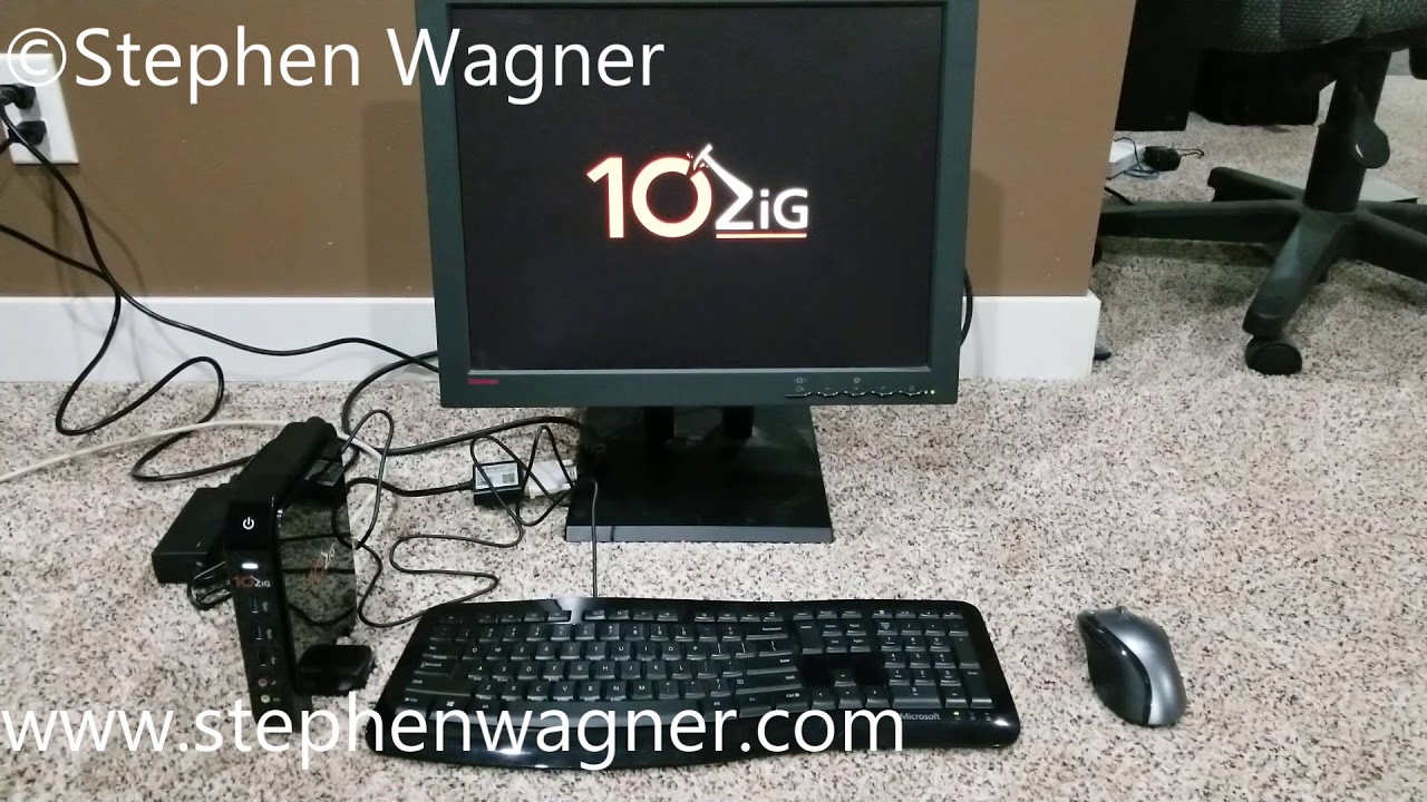 10ZiG 5948q Zero Client Cold Boot