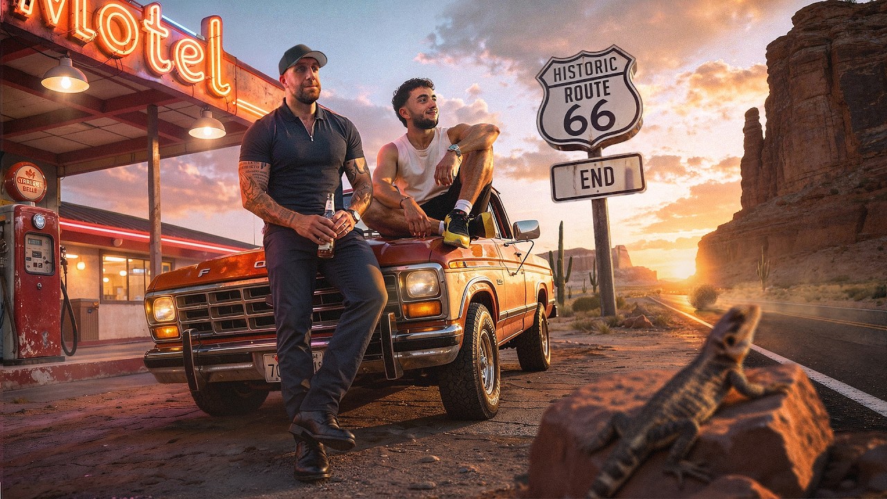 10 jours pour traverser les Etats-Unis sur la route 66 ! (Ft.GMK)