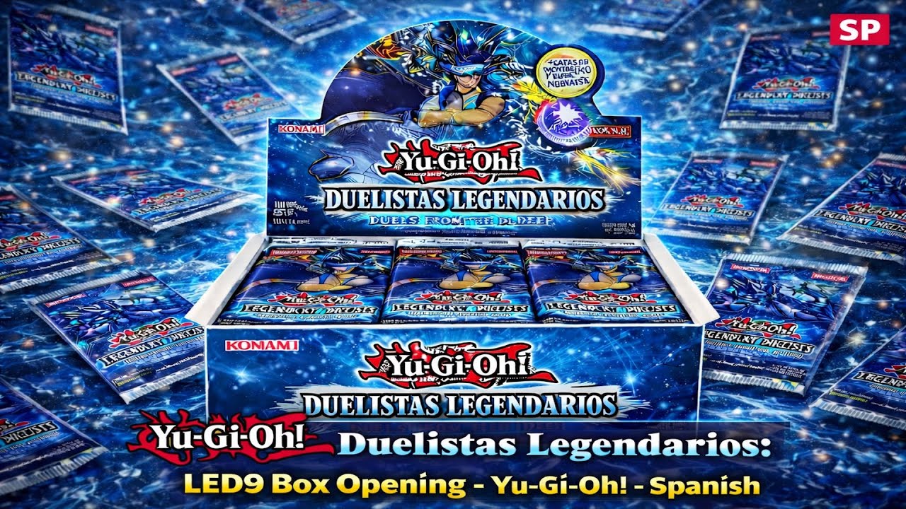 Spanish Yu-Gi-Oh! Legendary Duelists: Duels From the Deep LED9 Box Opening