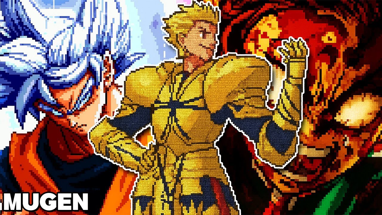 COLOQUEI OS MAIS FORTES DE CADA ANIME PRA LUTAR NO MUGEN E FOI INSANO DEMAIS!!