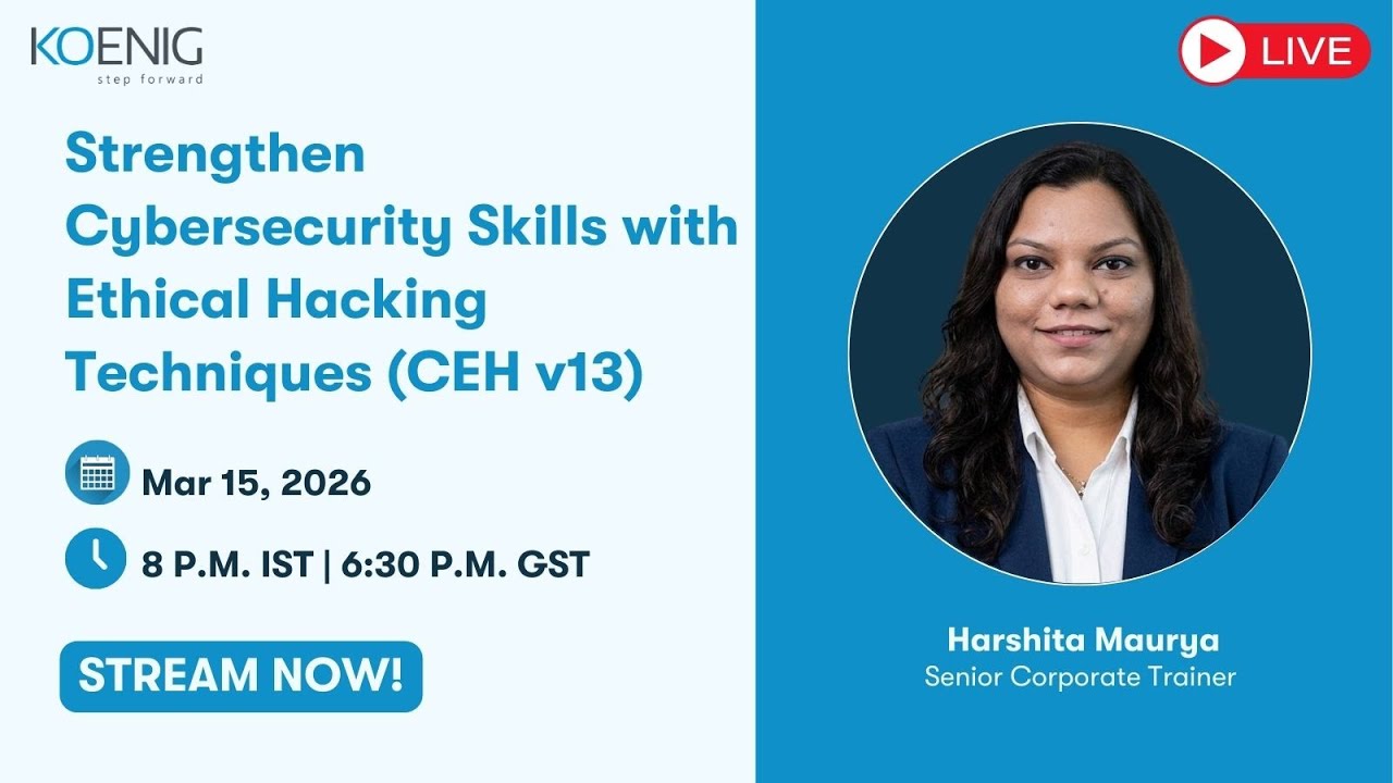 Strengthen Cybersecurity Skills with Ethical Hacking Techniques (CEH v13)
