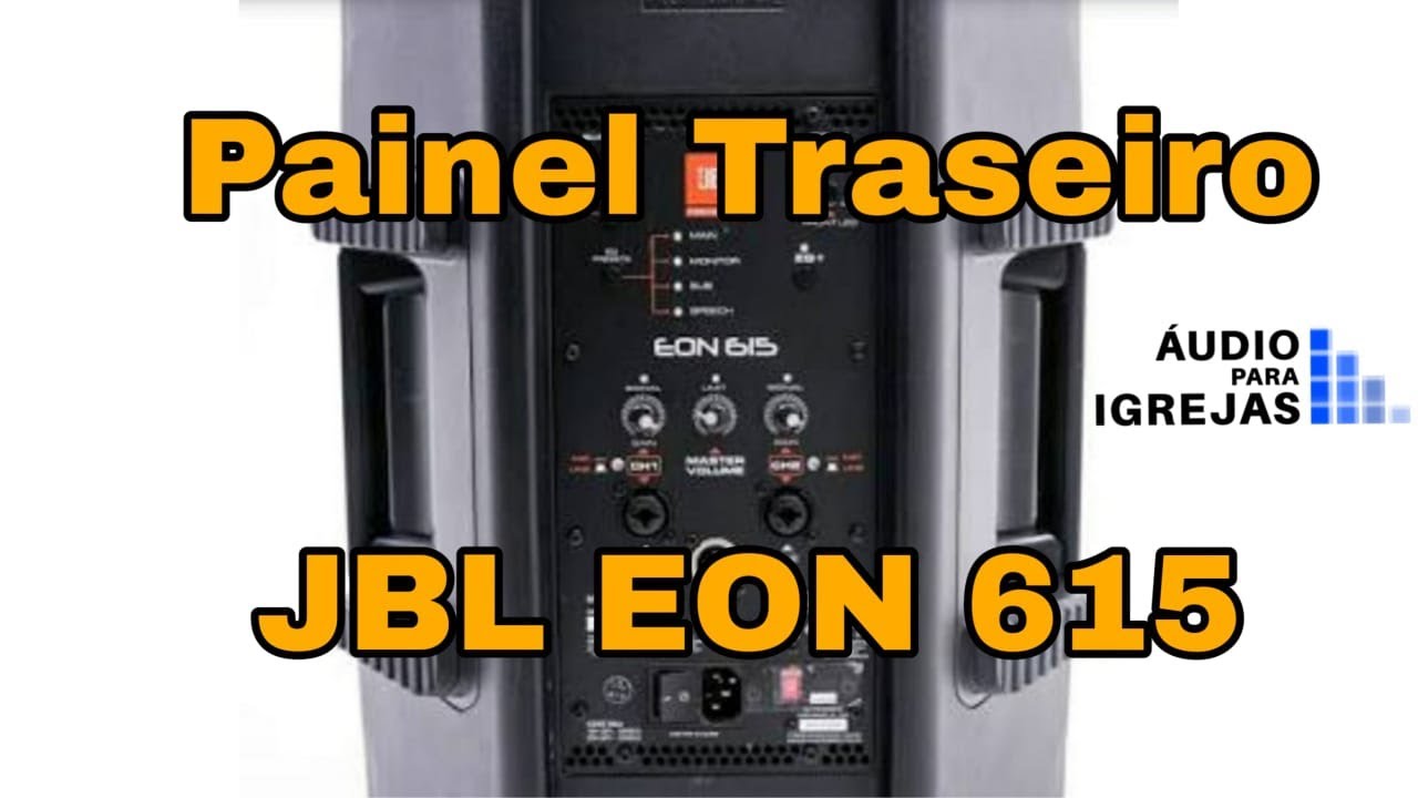 Painel Traseiro JBL EON 615
