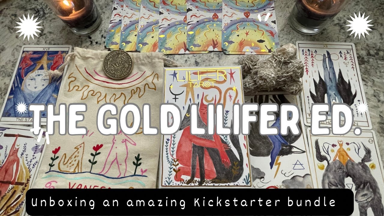 🌟LILIFER GOLD 2nd ed.🌟Kickstarter bundle unboxing & DEEP DIVE + Reclaiming Oracle walkthrough!