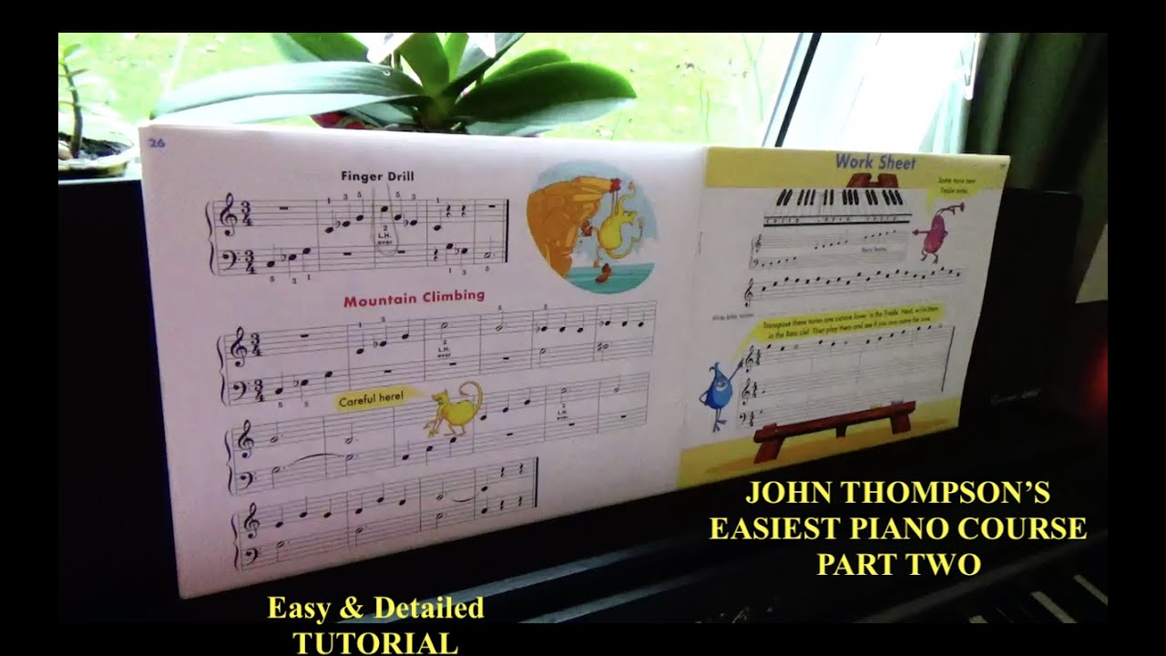 Learn “Mountain Climbing” – Easy Piano Tutorial from John Thompson Part 2