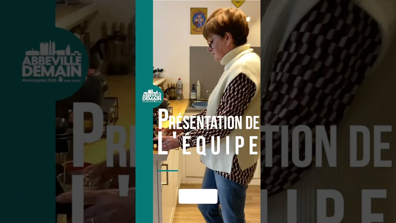 👥 Présentation de l’équipe d’Abbeville demain, la parole à Sabine Delaporte 👥