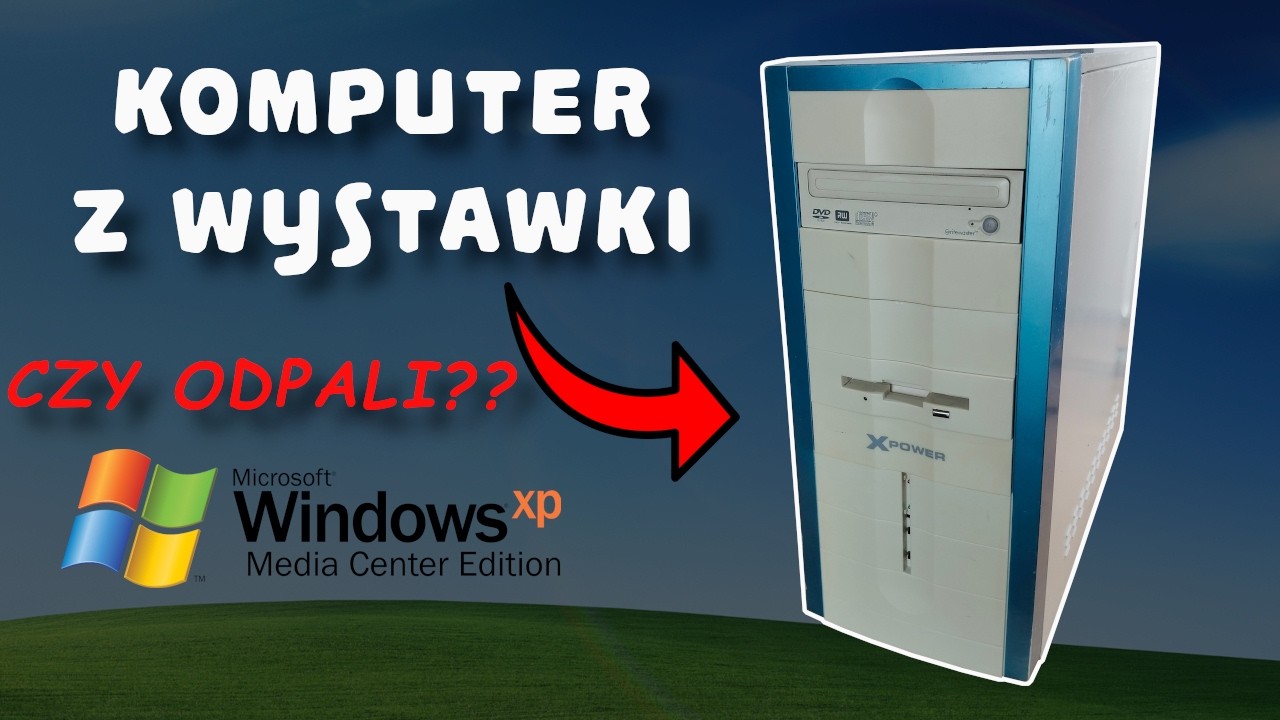 #162 Retro PC z wystawki &ndash; Windows XP wraca do życia! + testy starych gier