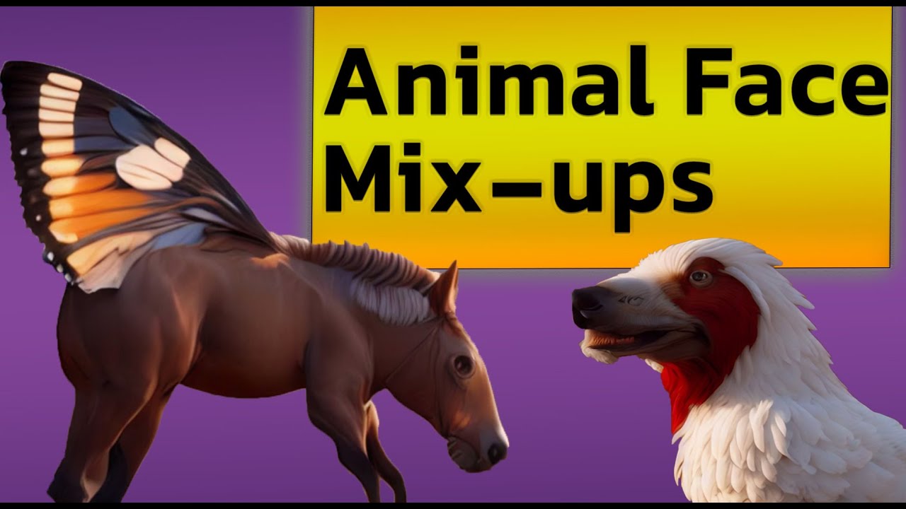 Fascinating Animal Face Blends: AI-Generated Adorable Hybrid Creations