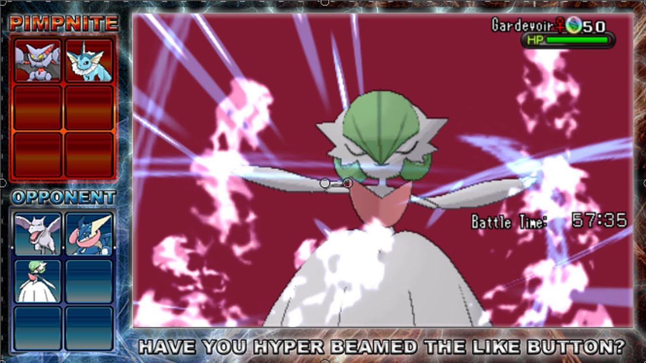 Pokemon X and Y WiFi Battle - PIMPNITE VS danielhaddad12