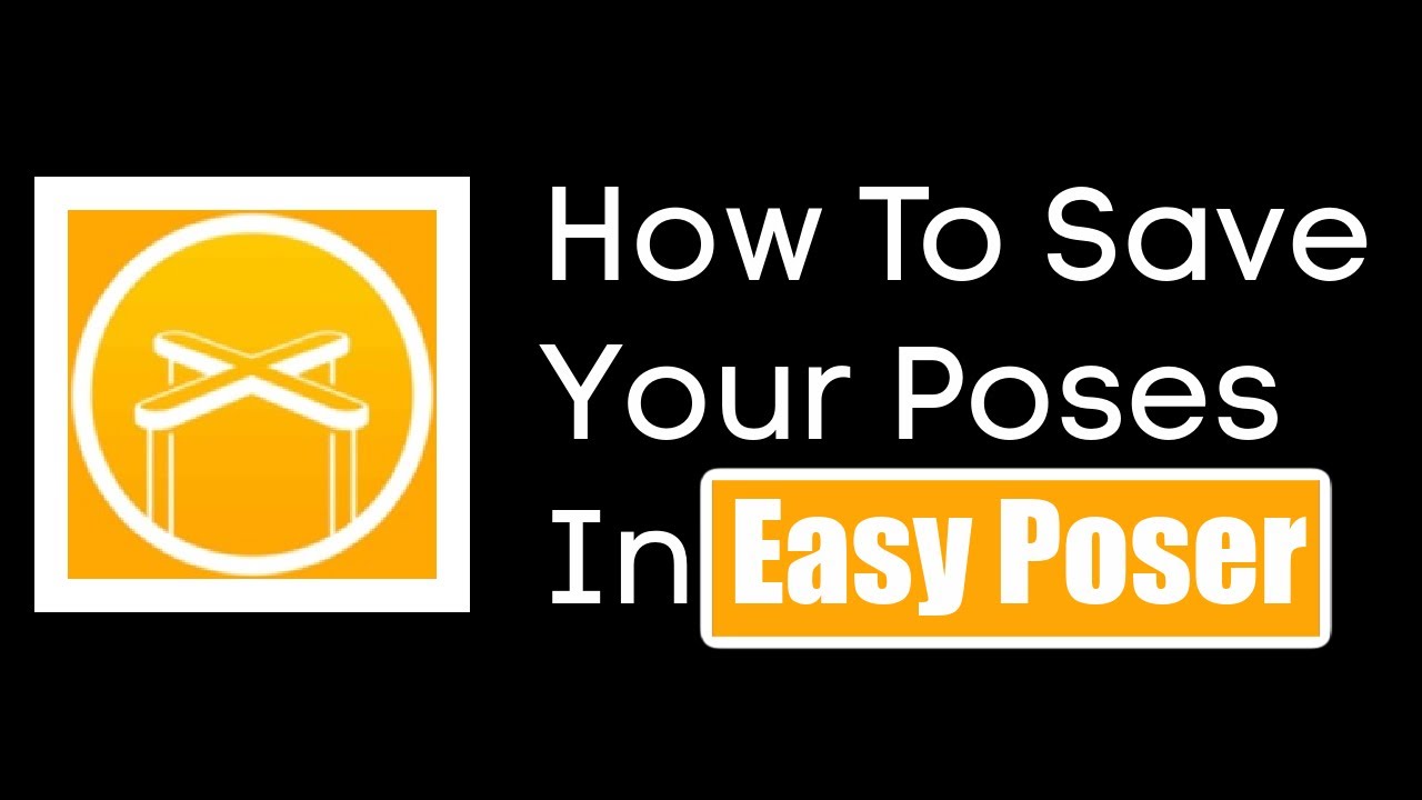 How To Save A Pose In Easy Poser #easyposer