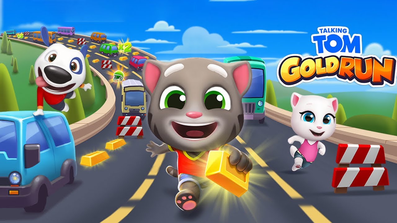 Talking tom gold run - boss fight - Princess Angela fight