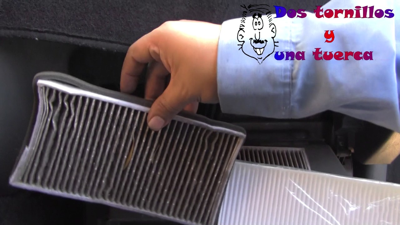 Cambio de Filtro de Cabina De aire interior anti polen Suzuki Vitara 1999 Cabin Filter Installation